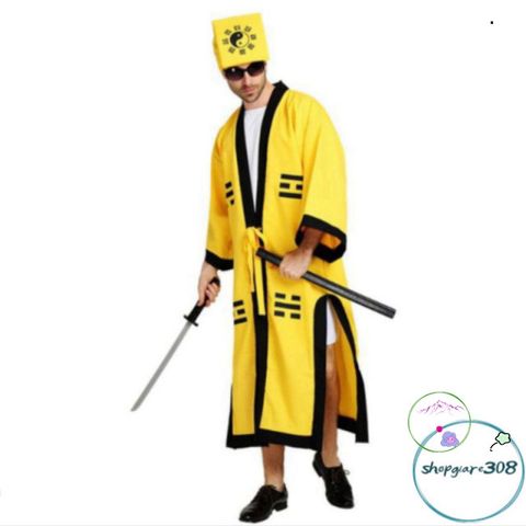 Bộ Trang Phục Pháp Sư và Đạo Sĩ Huyền Bí - Phù Hợp Cho Cosplay, Tiệc Hóa Trang, Chất Liệu Cao Cấp, Thiết Kế Độc Đáo