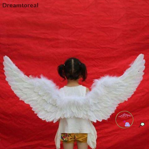 Cánh Thiên Thần Trắng Lông Vũ - Hoàn Hảo Cho Halloween & Cosplay Trẻ Em - Đồ Hóa Trang Độc Đáo, Phụ Kiện Tiệc Tùng