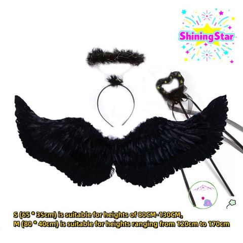 Cánh Thiên Thần Lông Vũ Sang Trọng Dành Cho Halloween - Phụ Kiện Thời Trang Độc Đáo Cho Trẻ Em Và Người Lớn