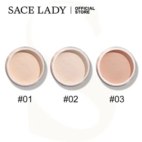 Phấn Phủ SACE LADY Kiềm Dầu Che Phủ Cao Lâu Tone 01 Classic Ivory 10g - Giúp Da Mịn Màng, Kháng Nước, Hoàn Hảo Cho Trang Điểm