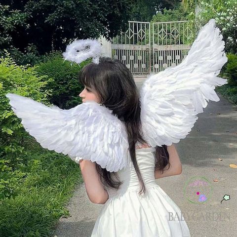 Cánh Thiên Thần Rực Rỡ với Đũa Phép Cổ Tích - Trang Phục Lông Vũ Tuyệt Đẹp cho Trẻ Em và Người Lớn trong Ngày Giáng Sinh