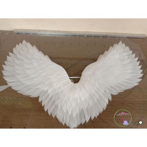 Cánh Thiên Thần Kiểu Ngược - Phụ Kiện Cosplay Size S Độc Đáo Cho Tiệc Halloween và Chụp Ảnh