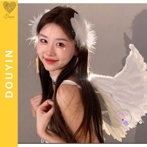 Cánh Đen Thiên Thần - Phụ Kiện Hóa Trang Halloween và Cosplay Công Chúa cho Trung Thu, Giáng Sinh, Thời Trang Nữ