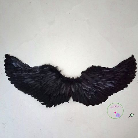 Cánh Thiên Thần Cosplay Đen/Trắng/Hồng - Hóa Trang Độc Đáo Cho Halloween, Cánh Lông Vũ Dành Cho Người Lớn Trẻ Em