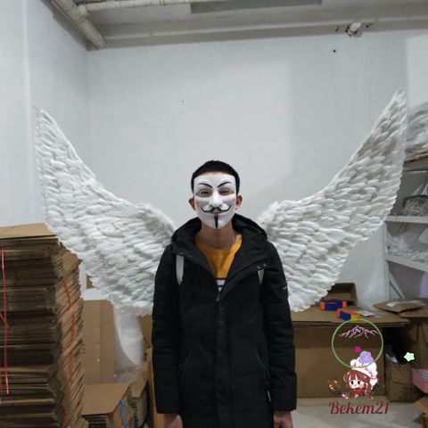Bộ Cánh Thiên Thần 3 Chi Tiết - Hóa Trang Thiên Thần Lông Vũ Cho Bé Gái Dịp Halloween, Tết Nguyên Đán, New Year