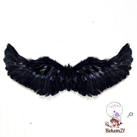 Cánh Thiên Thần Đen Thời Trang - Cánh Hóa Trang Độc Đáo Dành Cho Tiệc Hóa Trang, Halloween, và Ngày Trẻ Em