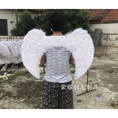 Set Cánh Thiên Thần Và Ác Quỷ Lông Vũ 60x40cm - Trang Phục Halloween Cosplay Cho Trẻ Em - Hàng Thiên Nhiên Thân Thiện Với Môi Trường