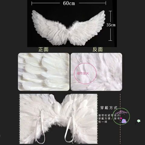 Bộ Trang Phục Cánh Thiên Thần Đen Đỏ - Phụ Kiện Hóa Trang Ma Quái Halloween, Cánh Quỷ và Sừng Lông ấn tượng cho Cosplay
