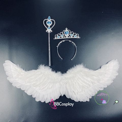 Cánh Thiên Thần Lông Ngỗng BBCOSPLAY - Phụ Kiện Hóa Trang Cho Trẻ Em, Nhiều Kích Thước Đáng Yêu, Cho Những Kỷ Niệm Thần Tiên