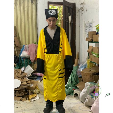 Bộ Trang Phục Pháp Sư Lâm Chánh Anh Đa Sắc - Cosplay Đạo Sĩ Hóa Trang Cho Người Lớn - Hàng Mới Về!