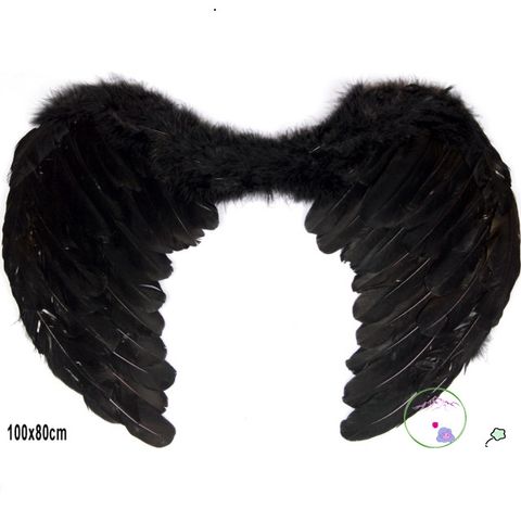 Cánh Thiên Thần Cosplay Trắng & Đen - Phụ Kiện Hóa Trang Ác Quỷ Lông Giả Cho Người Lớn & Trẻ Em
