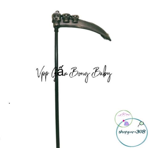 Bộ Trang Phục Hóa Trang Thần Chết - Áo Bộ Xương, Mặt Nạ Ma, Lưỡi Hái - Set Halloween Đầy Ấn Tượng Cho Bé Yêu