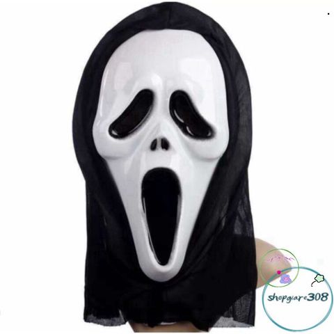 Bộ Trang Phục Hóa Trang Thần Chết - Áo Bộ Xương, Mặt Nạ Ma, Lưỡi Hái - Set Halloween Đầy Ấn Tượng Cho Bé Yêu