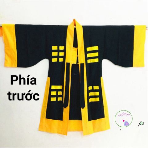 Bộ trang phục Pháp sư Lâm Chánh Anh nhiều màu sắc - Hóa trang Đạo sĩ cho các bữa tiệc và lễ hội, món quà độc đáo cho người yêu thích kỳ bí