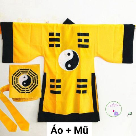 Bộ trang phục Pháp sư Lâm Chánh Anh nhiều màu sắc - Hóa trang Đạo sĩ cho các bữa tiệc và lễ hội, món quà độc đáo cho người yêu thích kỳ bí