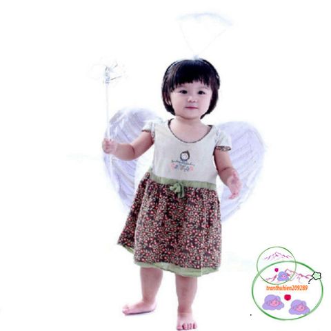 Cánh Thiên Thần Trắng Cosplay Chất Liệu Lông Vũ Cho Trẻ Em Và Người Lớn - Đồ Hóa Trang Tiệc Tùng, Lễ Hội, Chụp Ảnh