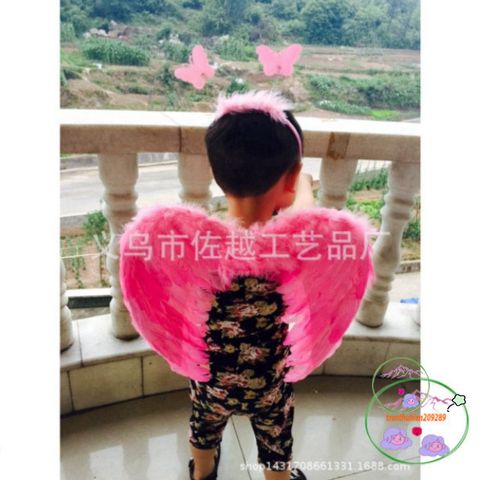 Cánh Thiên Thần Trắng Cosplay Chất Liệu Lông Vũ Cho Trẻ Em Và Người Lớn - Đồ Hóa Trang Tiệc Tùng, Lễ Hội, Chụp Ảnh