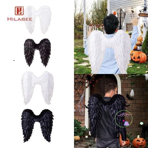 Cánh Thiên Thần Lông Vũ 3D - Trang Phục Halloween Độc Đáo Cho Cosplay, Tiệc Hóa Trang, Lễ Hội, Quà Tặng Thời Trang