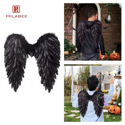 Cánh Thiên Thần Lông Vũ 3D - Trang Phục Halloween Độc Đáo Cho Cosplay, Tiệc Hóa Trang, Lễ Hội, Quà Tặng Thời Trang