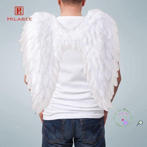 Cánh Thiên Thần Lông Vũ 3D - Trang Phục Halloween Độc Đáo Cho Cosplay, Tiệc Hóa Trang, Lễ Hội, Quà Tặng Thời Trang