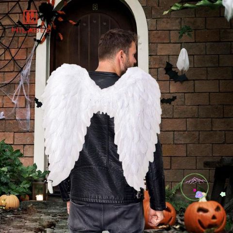 Cánh Thiên Thần Lông Vũ 3D - Trang Phục Halloween Độc Đáo Cho Cosplay, Tiệc Hóa Trang, Lễ Hội, Quà Tặng Thời Trang