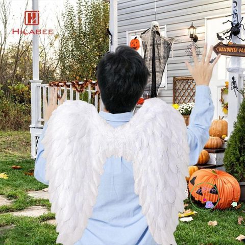 Cánh Thiên Thần Lông Vũ 3D - Trang Phục Halloween Độc Đáo Cho Cosplay, Tiệc Hóa Trang, Lễ Hội, Quà Tặng Thời Trang