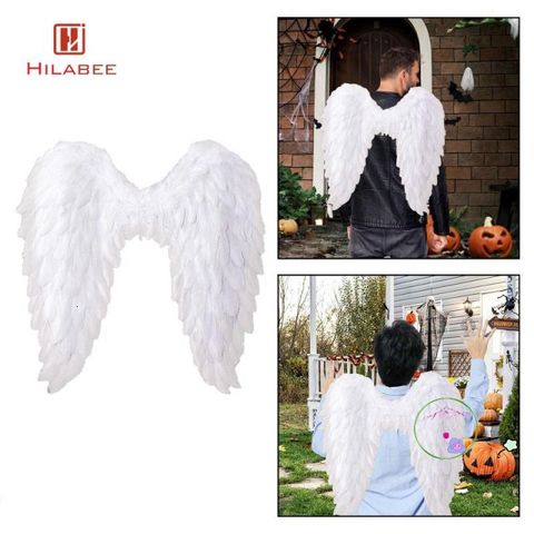 Cánh Thiên Thần Lông Vũ 3D - Trang Phục Halloween Độc Đáo Cho Cosplay, Tiệc Hóa Trang, Lễ Hội, Quà Tặng Thời Trang