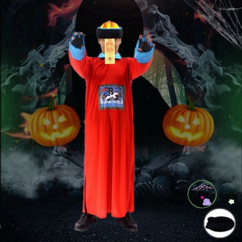 Bộ 3 Trang Phục Halloween Cương Thi, Thầy Pháp & Nhân Vật Bắt Ma - Thời Trang Hóa Trang Độc Đáo Cho Người Lớn