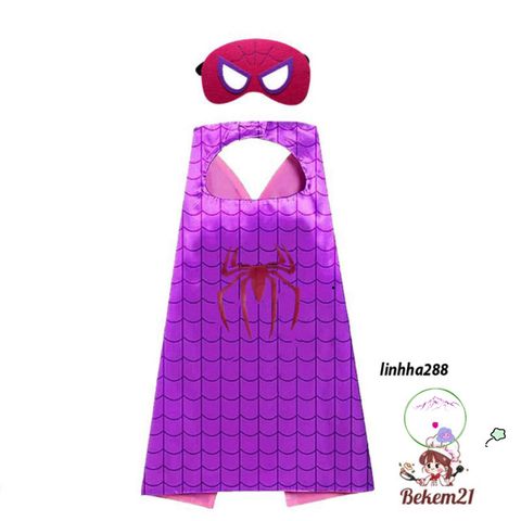Bộ Trang Phục Công Chúa Elsa & Anna Kèm Mặt Nạ - Thời Trang Hóa Trang Halloween Cho Bé 2-8 Tuổi