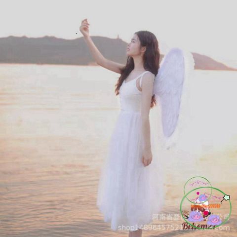Cánh Thiên Thần Trắng & Cánh Ác Quỷ Đen Đỏ - Phụ Kiện Hóa Trang Cosplay Độc Đáo Dành Cho Trẻ Em và Người Lớn, Tiệc Tùng, Lễ Hội