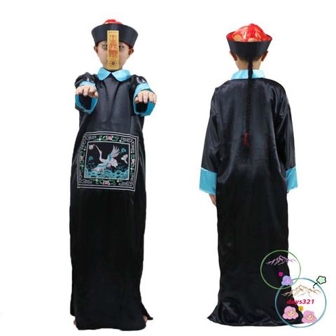 Bộ Trang Phục Cương Thi Thẩm Phán Dọa Ma - Đồ Hóa Trang Halloween Cho Người Yêu Thích Kinh Dị, Cosplay, Sự Kiện Halloween