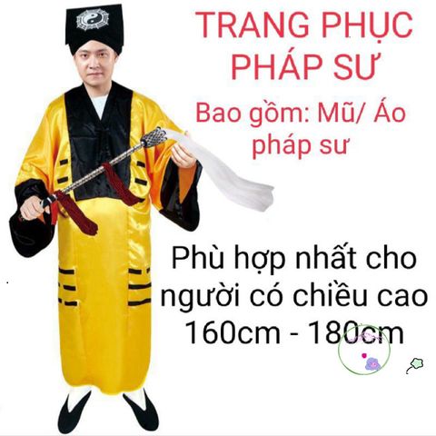 Bộ Đồ Hóa Trang Halloween Cương Thi & Pháp Sư - Trang Phục Cosplay Huyền Bí Cho Trẻ Em, Giao Hàng Tận Nơi