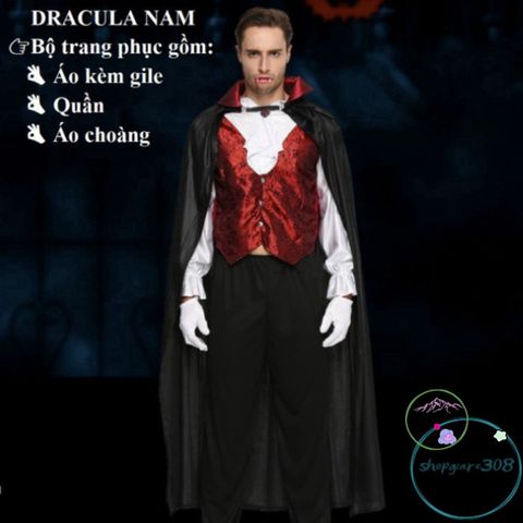 Bộ Trang Phục Halloween Cương Thi Hắc Bạch Vô Thường - Pháp Sư Diêm Vương Bí Ẩn Cho Người Lớn - Hóa Trang Độc Đáo, Ấn Tượng