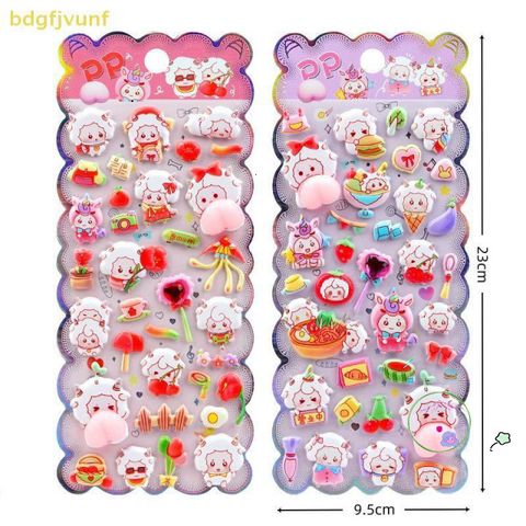Miếng Dán Cừu Con 3D Mềm Mại - Trang Trí Điện Thoại Dễ Thương Cho Bé Gái - Quà Tặng Độc Đáo