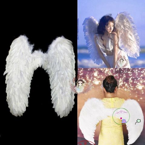 Cánh Thiên Thần Trắng Đen - Đạo Cụ Chụp Hình Cosplay Độc Đáo Phụ Kiện Trang Trí Quà Tặng Sáng Tạo