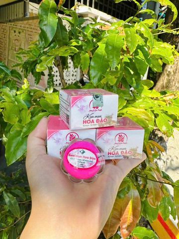 Kem Trị Mụn Hoa Đào - Giảm Mụn, Mờ Thâm, Dưỡng Trắng Da - Phù Hợp với Mọi Loại Da