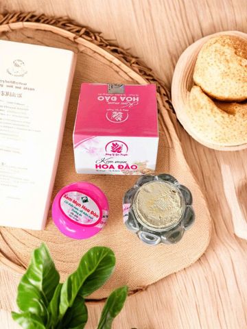 Kem Trị Mụn Hoa Đào - Giảm Mụn, Mờ Thâm, Dưỡng Trắng Da - Phù Hợp với Mọi Loại Da