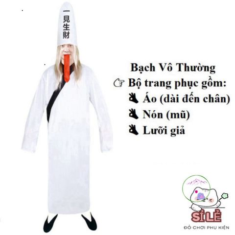 Bộ Đồ Hóa Trang Diêm Vương Cương Thi - Trang Phục Halloween Ma Quái Cho Người Lớn, Phù Hợp Sự Kiện Cosplay và Tiệc Hóa Trang