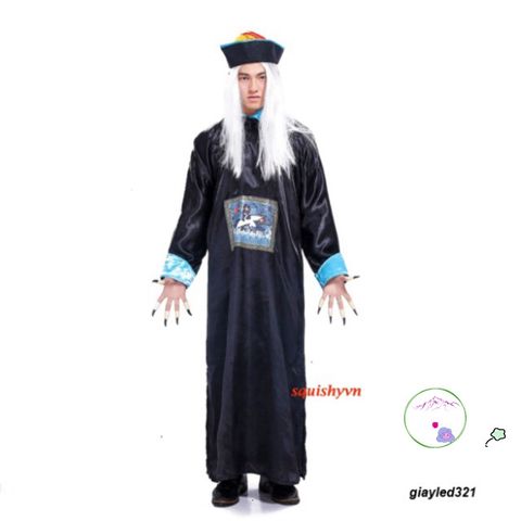 Bộ trang phục Halloween Thần Chết và Zombie Hắc Bạch - Y phục hóa trang ấn tượng cho tiệc Halloween, cosplay và chụp ảnh