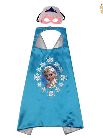Áo choàng người nhện cho bé trai và áo Elsa cho bé gái, kèm mặt nạ Halloween 550848