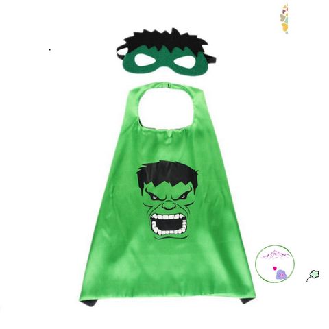 Bộ đồ hóa trang Halloween cho trẻ em - Áo choàng siêu nhân, mũ và giỏ bí ngô cao cấp, chất liệu mềm mịn, phù hợp để cosplay