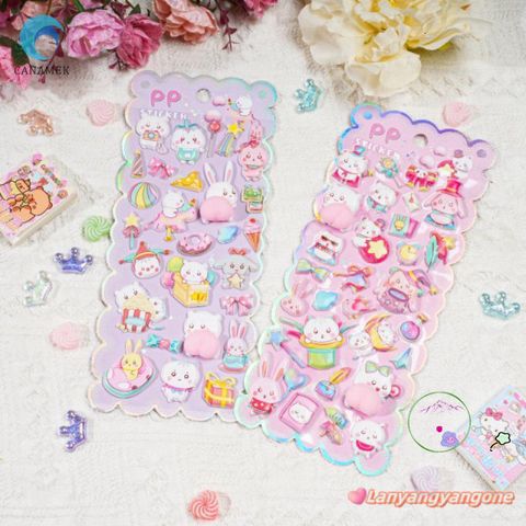 Miếng Dán 3D Hoạt Hình Mềm Mại CANAMEK - Trang Trí Điện Thoại Đáng Yêu và Chất Liệu Cao Cấp cho Học Tập và Giải Trí