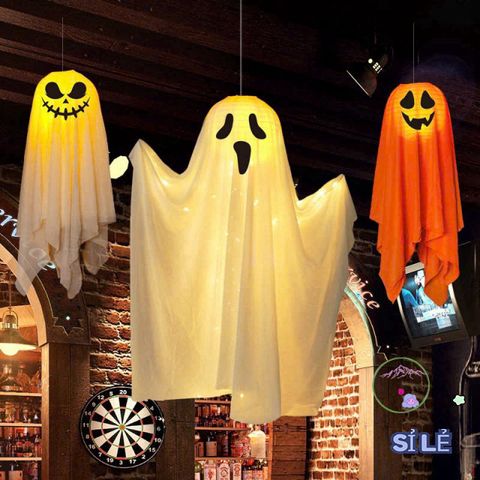Bộ Hóa Trang Vô Diện Halloween - Áo Choàng Đen & Mặt Nạ Nhựa Trắng, Phù Hợp Mọi Lứa Tuổi, Tiệc Cosplay, Sự Kiện Thú Vị