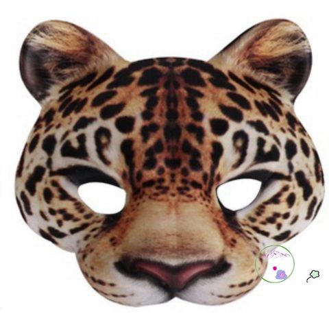 Mặt Nạ Động Vật Hổ, Báo, Heo, Thỏ - Phụ Kiện Cosplay Độc Đáo Halloween, Thể Hiện Cá Tính và Sự Dễ Thương