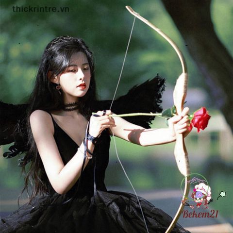 Đôi Cánh Thiên Thần Lông Vũ Đen Trắng - Phụ Kiện Thời Trang Cánh Ác Quỷ Độc Đáo Cho Dịp Halloween