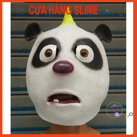 Mặt Nạ Gấu Panda Hóa Trang - Khẩu Trang Halloween Dễ Thương Cho TikTok, Video & Sự Kiện Hóa Trang
