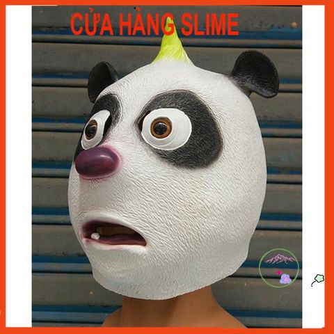 Mặt Nạ Gấu Panda Hóa Trang - Khẩu Trang Halloween Dễ Thương Cho TikTok, Video & Sự Kiện Hóa Trang