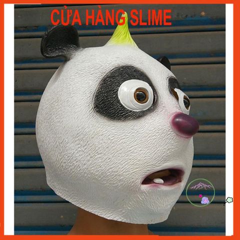 Mặt Nạ Gấu Panda Hóa Trang - Khẩu Trang Halloween Dễ Thương Cho TikTok, Video & Sự Kiện Hóa Trang