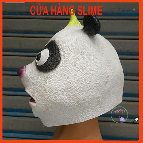 Mặt Nạ Gấu Panda Hóa Trang - Khẩu Trang Halloween Dễ Thương Cho TikTok, Video & Sự Kiện Hóa Trang