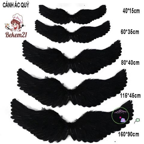 Cánh Thiên Thần Cosplay Lông Vũ Trắng Đen Hồng Đỏ - Đồ Hóa Trang Tiệc Tùng Cho Trẻ Em và Người Lớn, Chất Liệu An Toàn, Thân Thiện Với Môi Trường